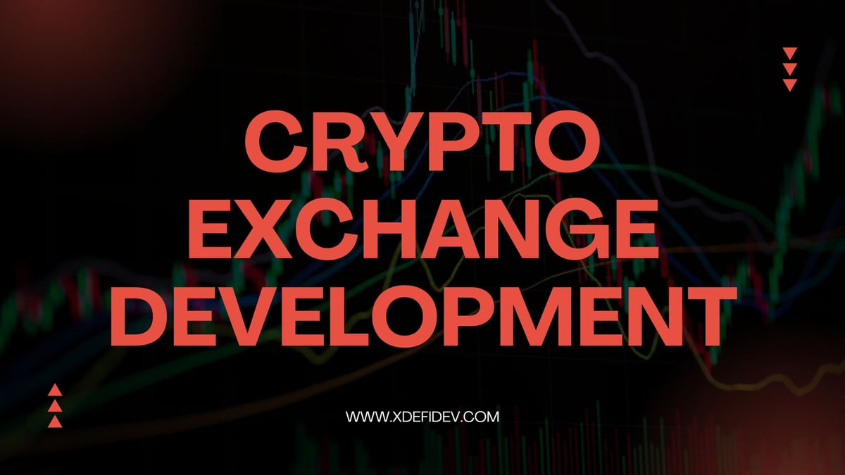 Crypto Exchange Development services illustration