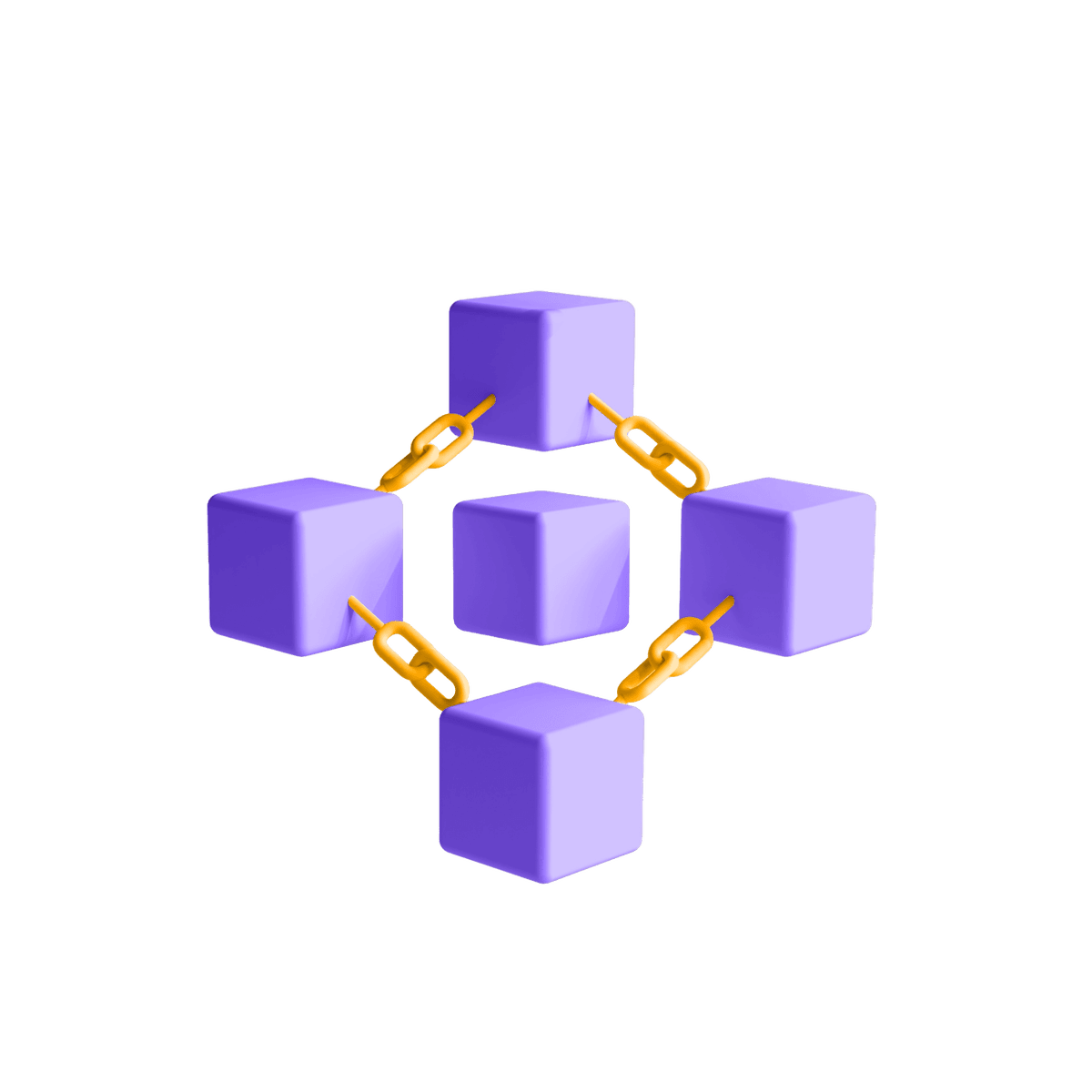 Blockchain Development services overview illustration